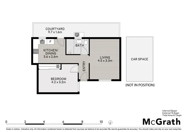 Floorplan of Homely unit listing, 8/4 Spring Street, Preston VIC 3072