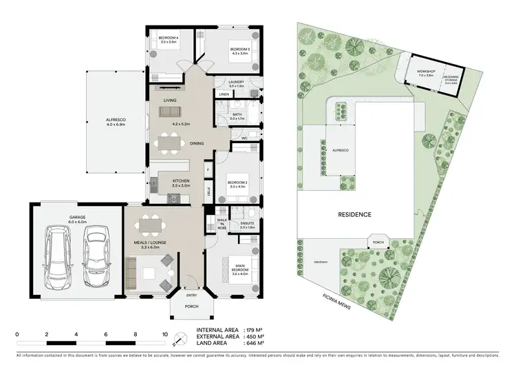 Floorplan of Homely house listing, 17 Ficinia Mews, Highton VIC 3216