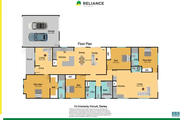 Floorplan of Homely house listing, 13 Cromarty Circuit, Darley VIC 3340