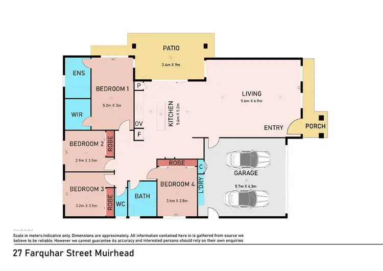Floorplan of Homely house listing, 27 Farquhar Street, Muirhead NT 810