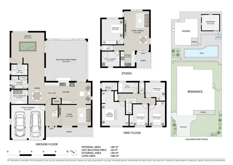 Floorplan of Homely house listing, 40 Soldiers Point Drive, Norah Head NSW 2263