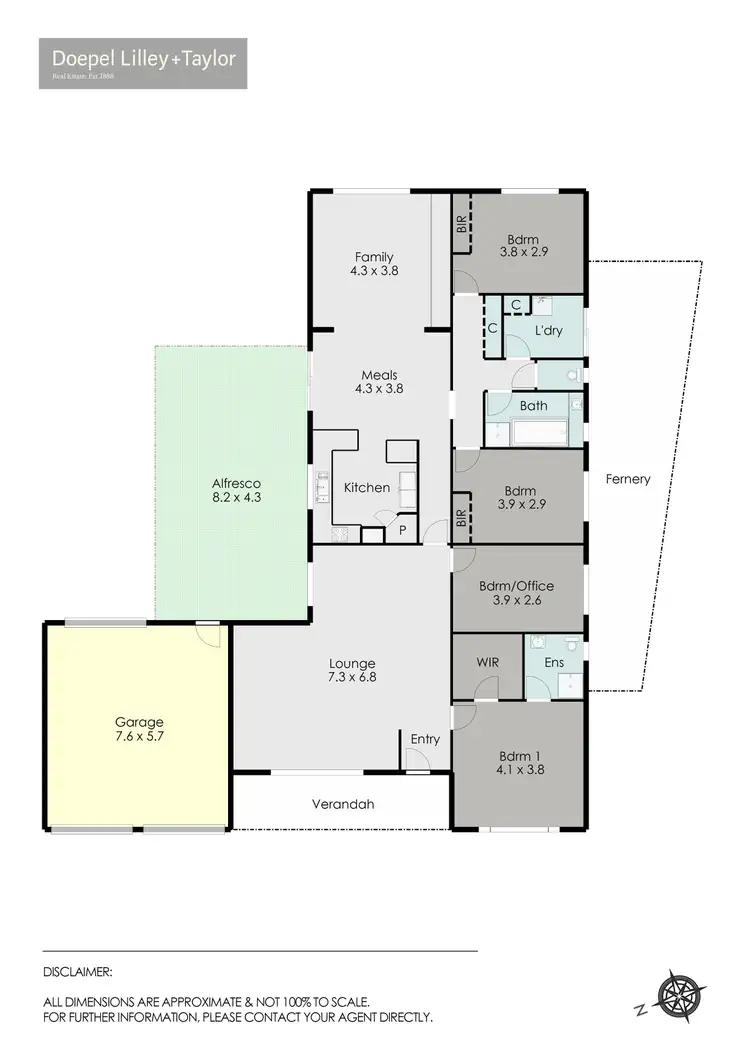 Floorplan of Homely house listing, 10 Slatey Creek Road, Invermay Park VIC 3350