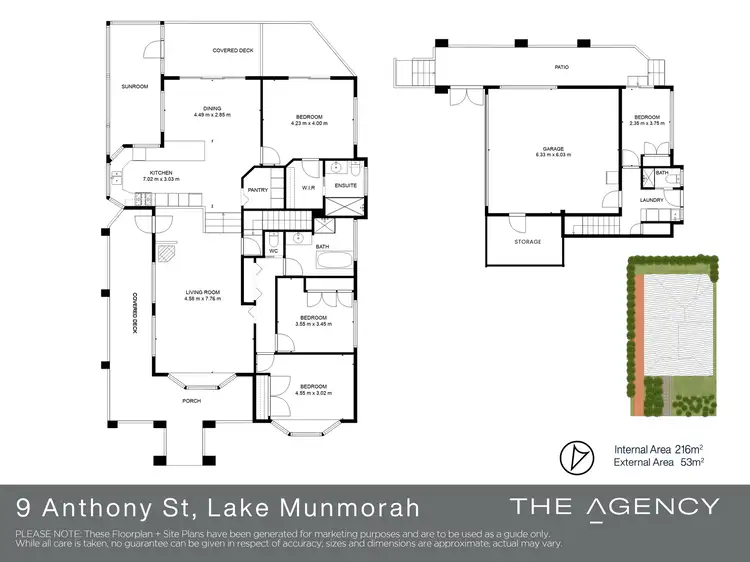 Floorplan of Homely house listing, 9 Anthony Street, Lake Munmorah NSW 2259