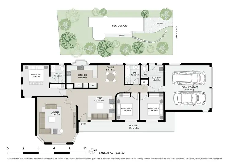Floorplan of Homely house listing, 503 Scott Street, Buninyong VIC 3357