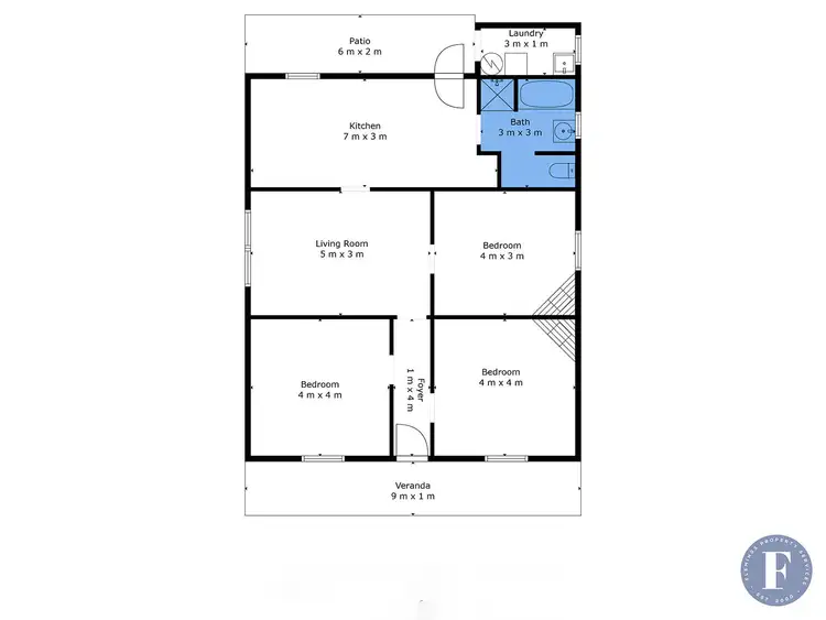 Floorplan of Homely house listing, 14 Hurley Street, Cootamundra NSW 2590
