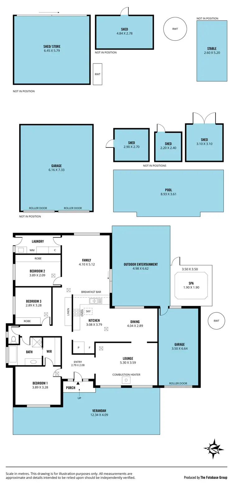 Floorplan of Homely rural property listing, 100 Justs Road, Sellicks Beach SA 5174