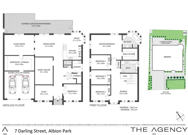 Floorplan of Homely house listing, 7 Darling Drive, Albion Park NSW 2527