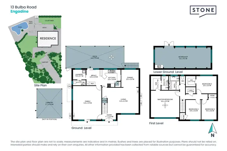 Floorplan of Homely house listing, 13 Bulba Road, Engadine NSW 2233