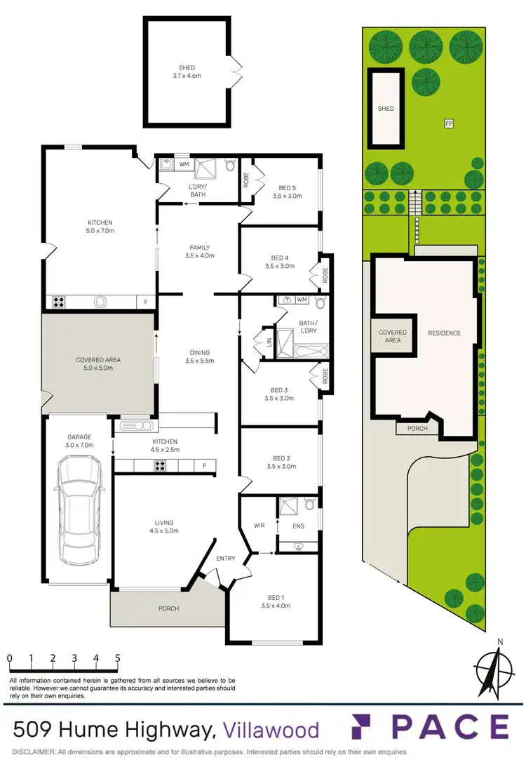 Floorplan of Homely house listing, 509 Hume Highway, Villawood NSW 2163