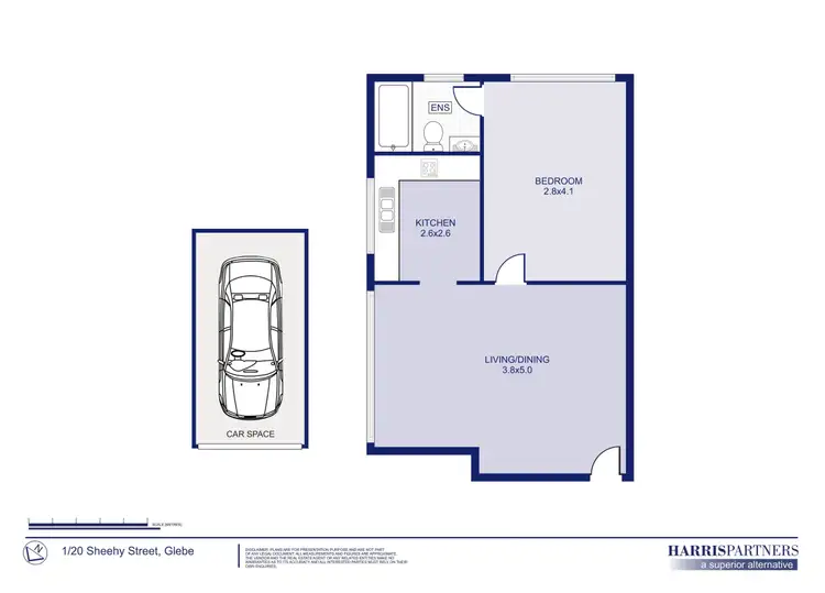 Floorplan of Homely unit listing, 1/20 Sheehy Street, Glebe NSW 2037