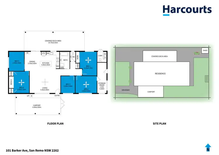 Floorplan of Homely house listing, 101 Barker Avenue, San Remo NSW 2262