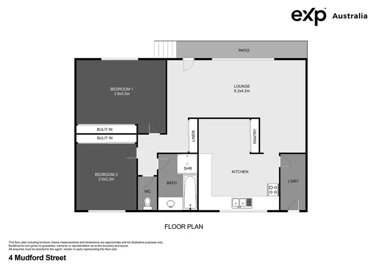 Floorplan of Homely house listing, 4 Mudford Street, Taree NSW 2430
