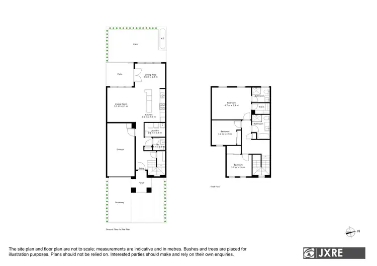 Floorplan of Homely townhouse listing, 25 Botanic Drive, Clayton South VIC 3169