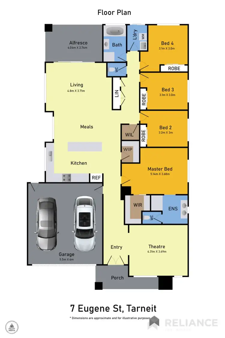 Floorplan of Homely house listing, 7 Eugene Street, Tarneit VIC 3029