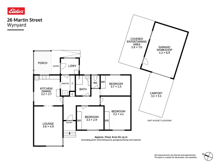 Floorplan of Homely house listing, 26 Martin Street, Wynyard TAS 7325