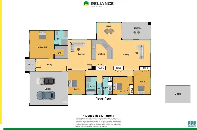Floorplan of Homely house listing, 4 Delias Road, Tarneit VIC 3029
