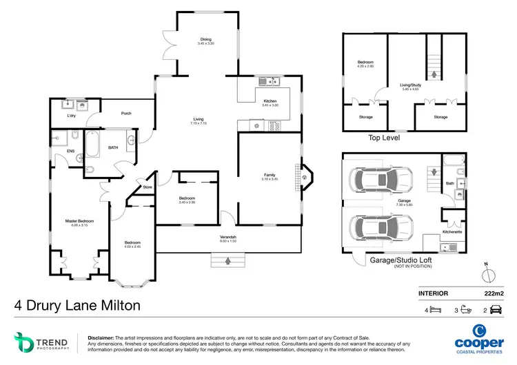 Floorplan of Homely house listing, 4 Drury Lane, Milton NSW 2538