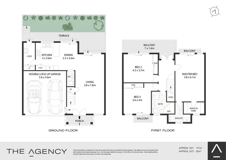 Floorplan of Homely townhouse listing, 4/101 Hampden Road, Lakemba NSW 2195