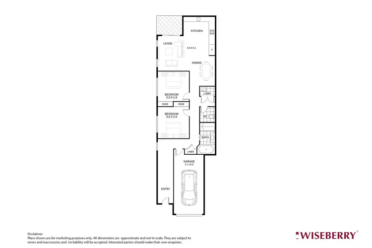 Floorplan of Homely house listing, 42a Voyager Street, Wadalba NSW 2259
