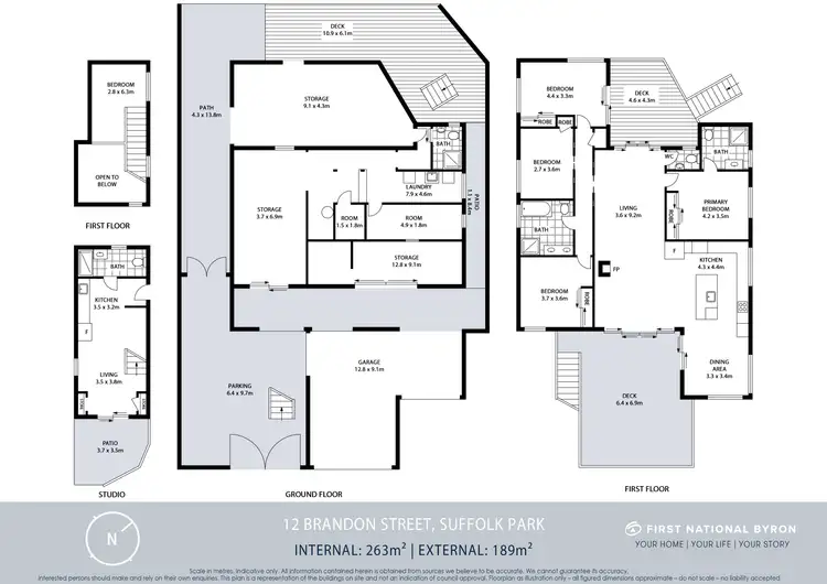 Floorplan of Homely house listing, 12 Brandon Street, Suffolk Park NSW 2481