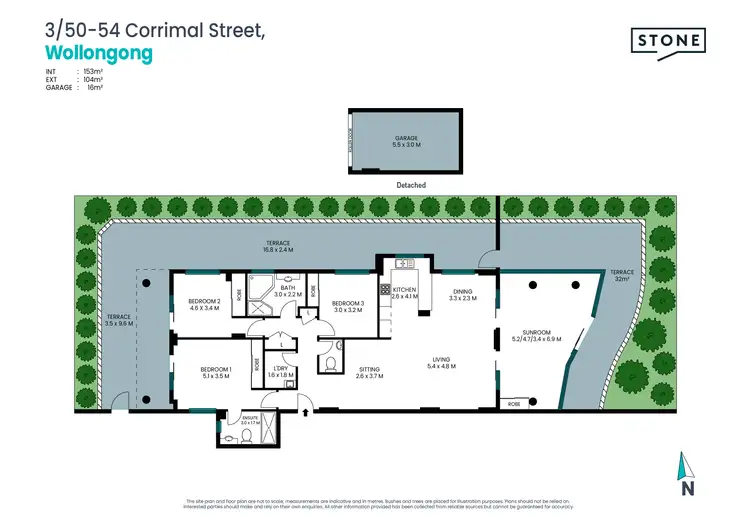 Floorplan of Homely apartment listing, 3/50-54 Corrimal Street, Wollongong NSW 2500