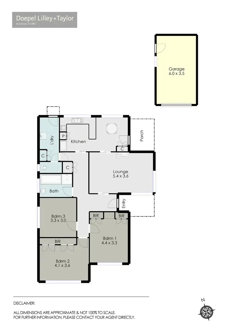 Floorplan of Homely house listing, 14 Stewart Street, Newington VIC 3350
