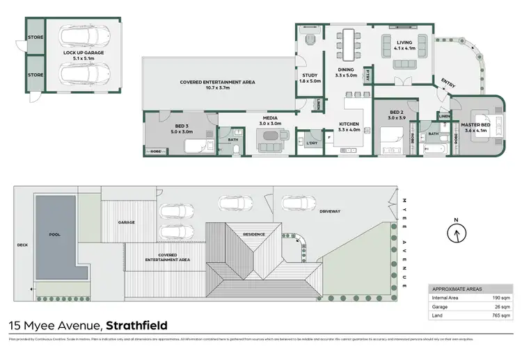 Floorplan of Homely house listing, 15 Myee Avenue, Strathfield NSW 2135