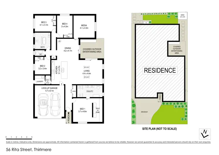 Floorplan of Homely house listing, 56 Rita Street, Thirlmere NSW 2572