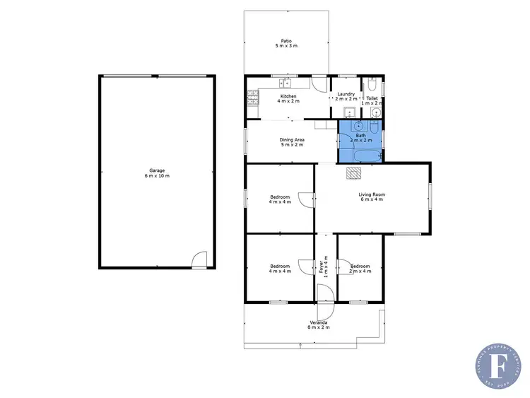 Floorplan of Homely house listing, 179 Thompson Street, Cootamundra NSW 2590