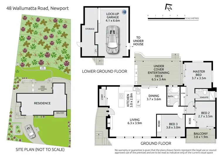 Floorplan of Homely house listing, 48 Wallumatta Road, Newport NSW 2106