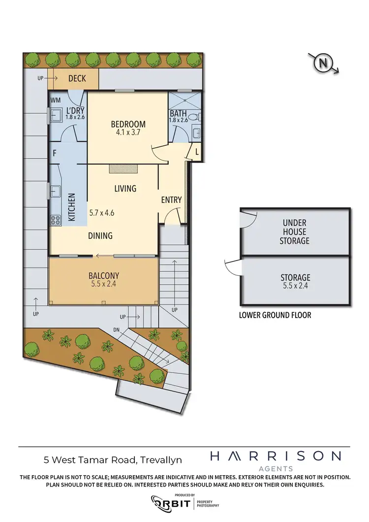 Floorplan of Homely house listing, 5 West Tamar Road, Trevallyn TAS 7250