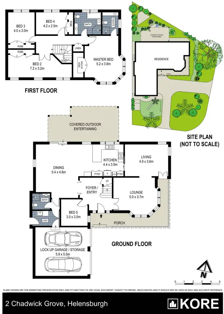 Floorplan of Homely house listing, 2 Chadwick Grove, Helensburgh NSW 2508