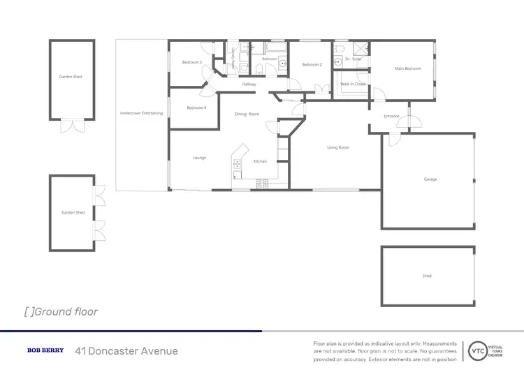 Floorplan of Homely house listing, 41 Doncaster Avenue, Dubbo NSW 2830