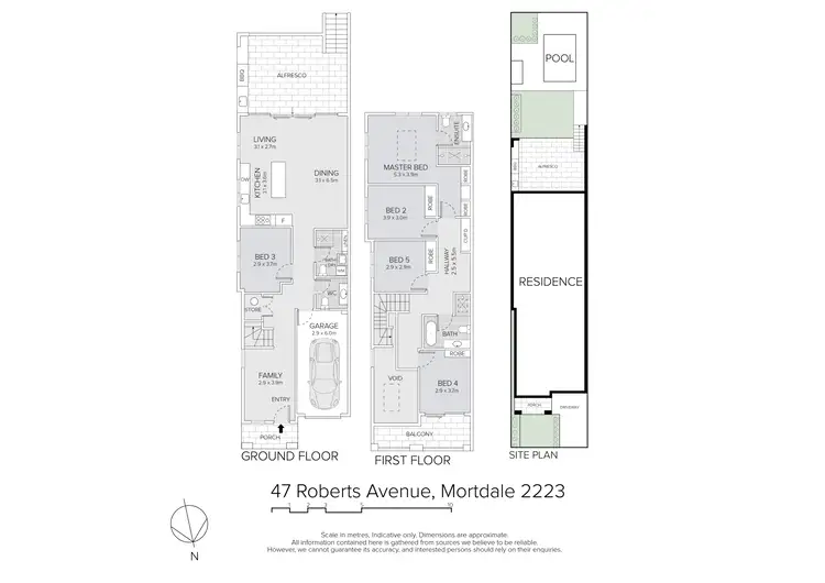 Floorplan of Homely house listing, 47 Roberts Avenue, Mortdale NSW 2223