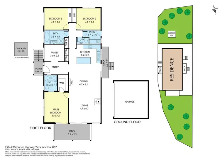 Floorplan of Homely house listing, 2554A Warburton Highway, Yarra Junction VIC 3797