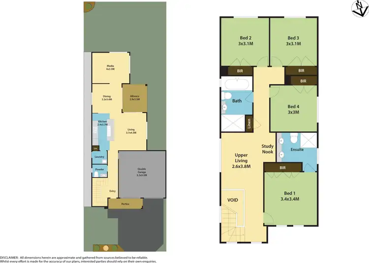 Floorplan of Homely house listing, 22 Freesia Street, Marsden Park NSW 2765