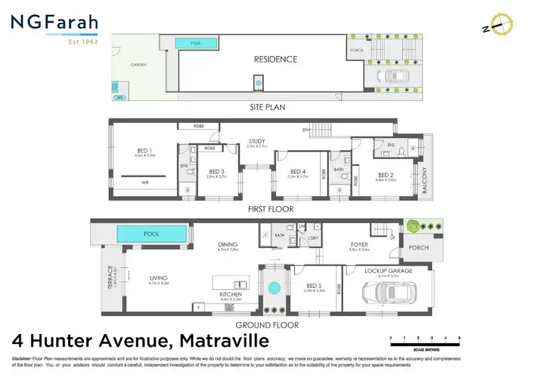 Floorplan of Homely semi-detached listing, 4 Hunter Avenue, Matraville NSW 2036