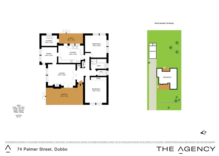 Floorplan of Homely house listing, 74 Palmer Street, Dubbo NSW 2830