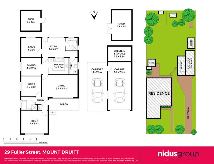 Floorplan of Homely house listing, 29 Fuller Street, Mount Druitt NSW 2770