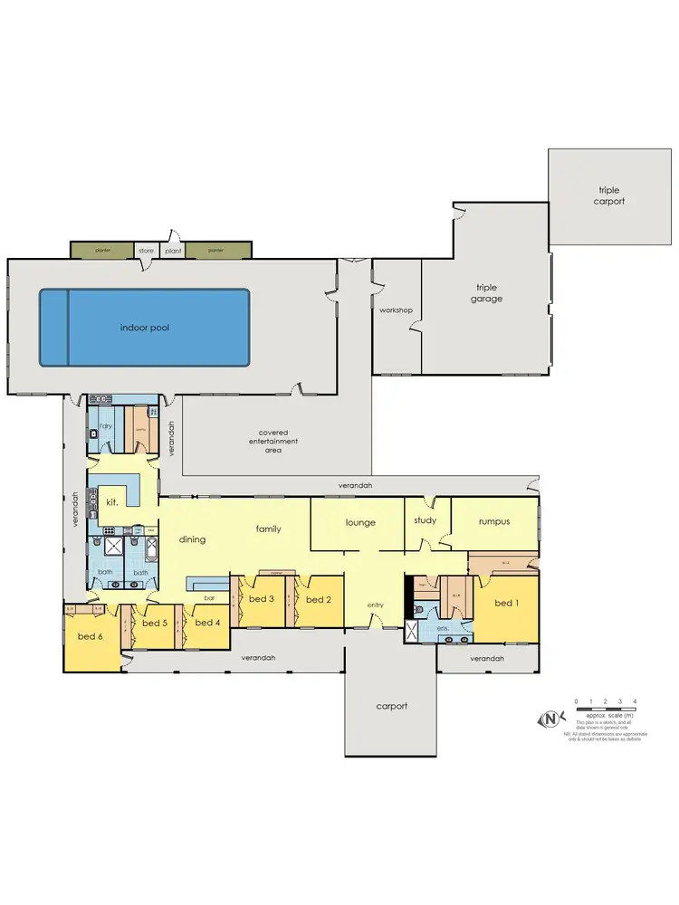 Floorplan of Homely house listing, 16 Smedley Road, Ringwood North VIC 3134