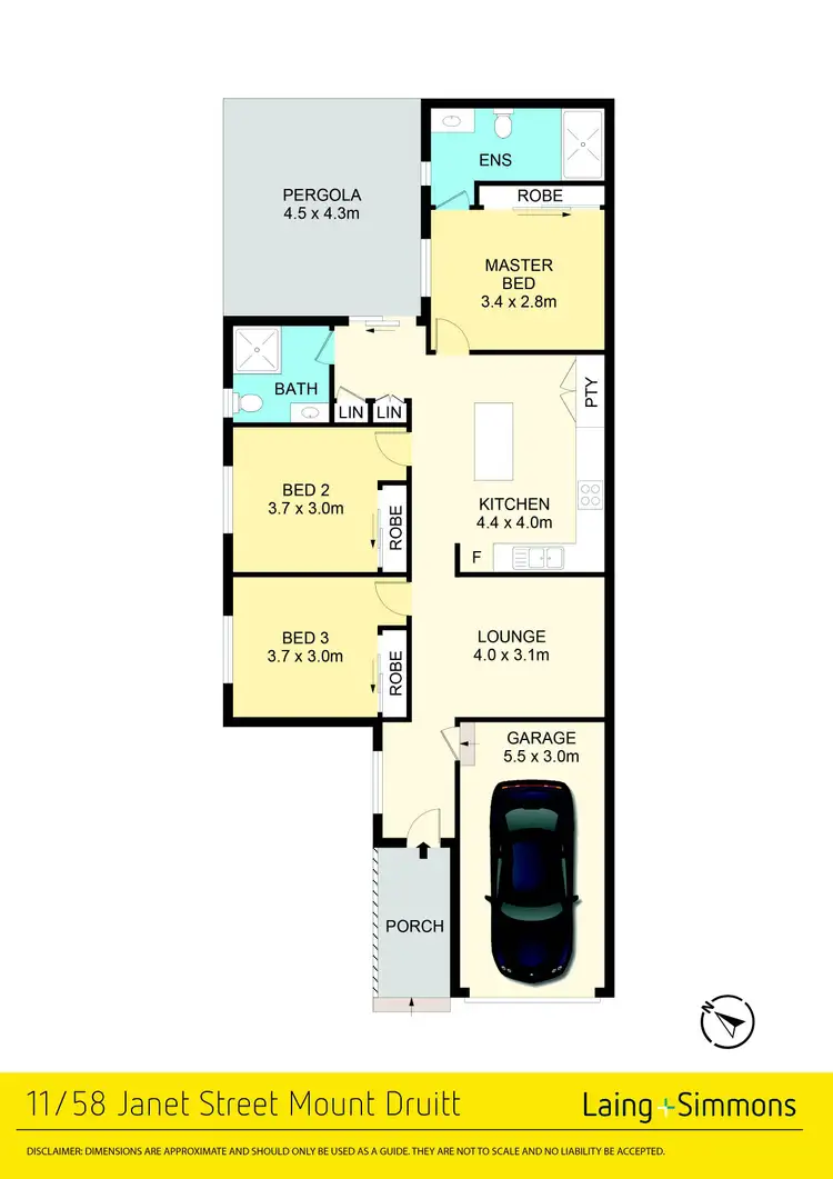Floorplan of Homely villa listing, 11/58-62 Janet Street, Mount Druitt NSW 2770