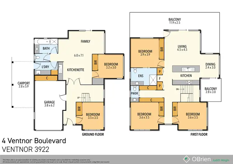 Floorplan of Homely house listing, 4 Ventnor Boulevard, Ventnor VIC 3922