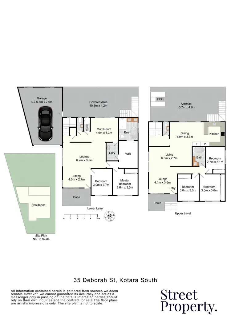 Floorplan of Homely house listing, 35 Deborah Street, Kotara South NSW 2289