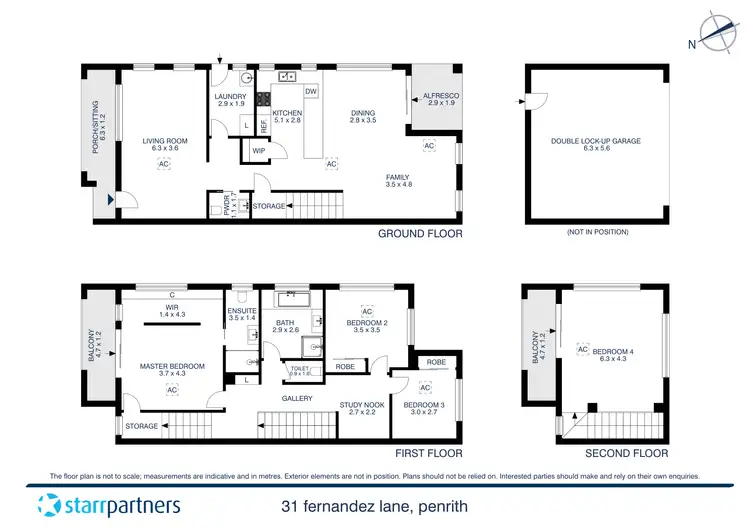 Floorplan of Homely house listing, 31 Fernandez Lane, Penrith NSW 2750