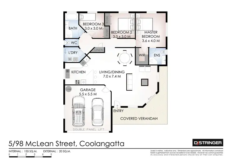 Floorplan of Homely house listing, 5/98 McLean Street, Coolangatta QLD 4225