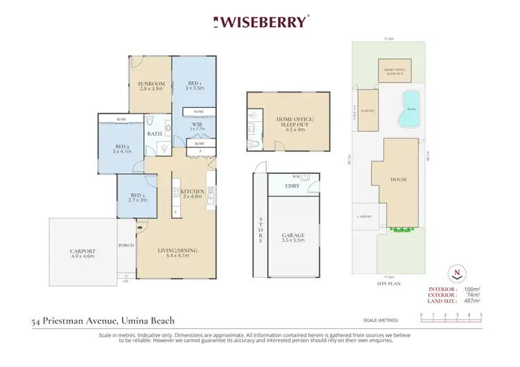 Floorplan of Homely house listing, 54 Priestman Avenue, Umina Beach NSW 2257