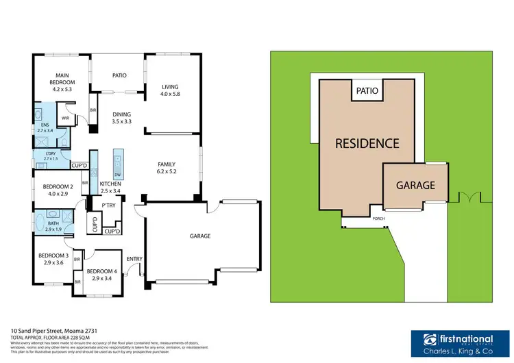 Floorplan of Homely house listing, 10 Sand Piper Street, Moama NSW 2731