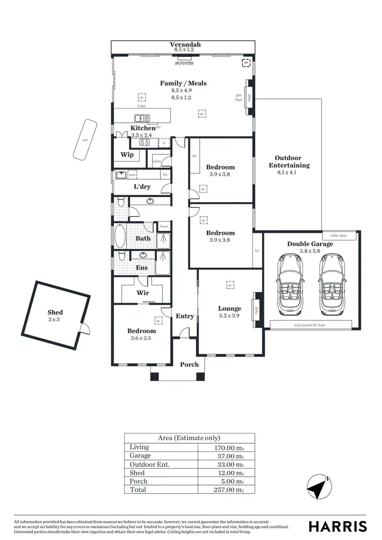 Floorplan of Homely house listing, 18 Red Gum Crescent, Mount Barker SA 5251