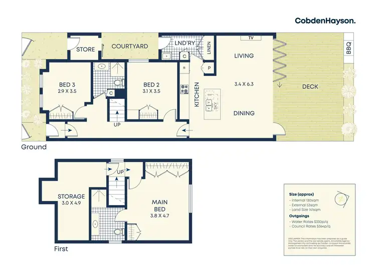 Floorplan of Homely house listing, 15 Reserve Street, Annandale NSW 2038