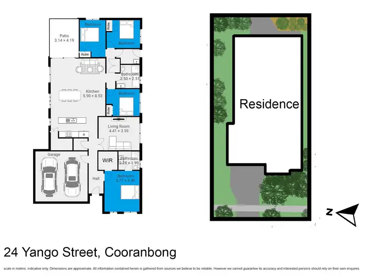 Floorplan of Homely house listing, 24 Yango Street, Cooranbong NSW 2265